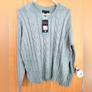 Banana Republic cable knit sweater